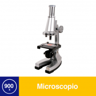 MICROSCOPIO 900X CON ACCESORIOS