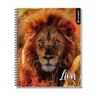 CUADERNO UNIVERSITARIO MATEMATICA 7 MM 100 HOJAS WILD LIFE