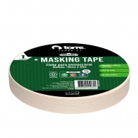 CINTA ADHESIVA MASKING CREMA 18 MM X 40 MT