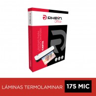 SOBRE PARA PLASTIFICAR CARTA 175 MIC 100 UNIDADES