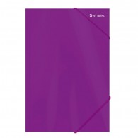 CARPETA CON ELASTICO OFICIO DE CARTULINA MORADO