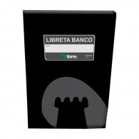 LIBRETA BANCO EMPASTADA 80 HOJAS