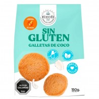 GALLETAS SIN GLUTEN COCO BOLSA 150 GR