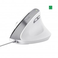 MOUSE ALAMBRICO VERTICAL BAYO II BLANCO