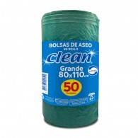 BOLSA BASURA ROLLO 80X110 CM 50 UN