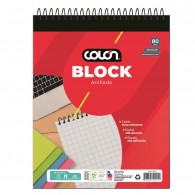 BLOCK ESCOLAR ANILLADO 7 MM 80 HOJAS