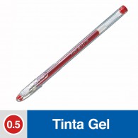 LAPIZ TINTA GEL 0.5 MM PUNTA FINA ROJO G1