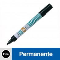 MARCADOR PERMANENTE PUNTA REDONDA SCA COLOR NEGRO RECARGABLE