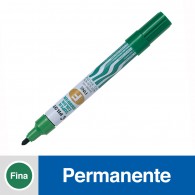 MARCADOR PERMANENTE RECARGABLE PUNTA REDONDA SCA VERDE