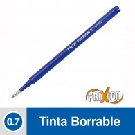 REPUESTO 0.7MM AZUL FRIXION BALL BORRABLE PILOT