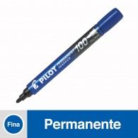 MARCADOR PERMANENTE PUNTA FINA SCAP COLOR AZUL DESECHABLE