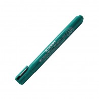 MARCADOR PERMANENTE PUNTA REDONDA COLOR VERDE DESECHABLE