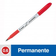 MARCADOR PERMANENTE P CD ROJO PUNTA FINA SCA-EF 0.9MM PILOT