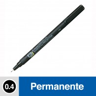 MARCADOR PERMANENTE  PUNTA FINA SCOHF NEGRO PILOT