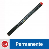 MARCADOR TRANSPARENTE PERMANENTE PUNTA FINA SCOHF ROJO PILOT