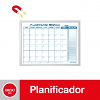 PLANIFICADOR MENSUAL MAGNETICO 60 X 90 CM