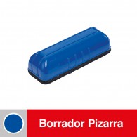 BORRADOR DE PIZARRA PLÁSTICO AZUL DATA ZONE