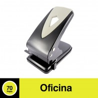 PERFORADORA  INDUSTRIAL ADIX  METAL 70 HOJAS NEGRA 