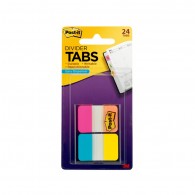 BANDERITAS ADHESIVAS DURABLE 4 COLORES NEON