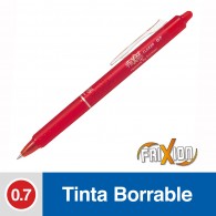 LAPIZ PASTA BORRABLE ROJO FRIXION BALL CLICKER 0.7 MM