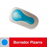 BORRADOR DE PIZARRA AZUL TIPO MOUSE DATA ZONE