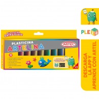 PLASTICINA TRIANGULAR 12 COLORES