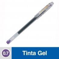 LAPIZ TINTA GEL 0.7 MM PUNTA MEDIA VIOLETA SUPER GEL