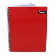 CUADERNO UNIVERSITARIO MATEMATICA 7 MM 100 HOJAS LISO TAPA DURA COLORES SURTIDOS