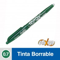 LAPIZ PASTA BORRABLE VERDE FRIXION BALL 0.7 MM