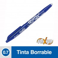 LAPIZ PASTA BORRABLE AZUL 0.7MM FRIXION