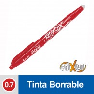 LAPIZ PASTA BORRABLE ROJO FRIXION BALL 0.7 MM