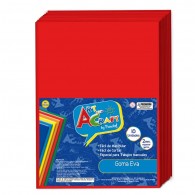 GOMA EVA ROJO 40 X 60 CM 10 HOJAS