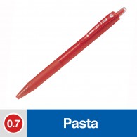 LAPIZ PASTA PUNTA FINA ROJO 0.7 MM