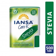 ENDULZANTE EN TABLETAS STEVIA 500 UN SENS CERO K