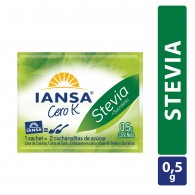 ENDULZANTE STEVIA IANSA CERO K 2000 SACHETS 0.5 GR