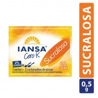 SUCRALOSA CERO K SACHETS 2000 UNIDADES 0.5 GRS IANSA