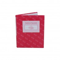 CUADERNO EMPASTADO 100 HOJAS MATEMATICAS 7 MM. BURDEO REM