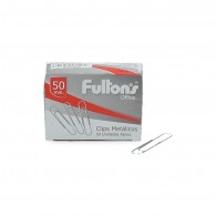 CLIPS FULTONS Nº50 REDONDO 50 UNIDADES 50 MM GIGANTE 