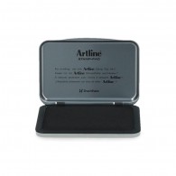 TAMPÓN EH-2 MEDIANO METÁLICO NEGRO ARTLINE 