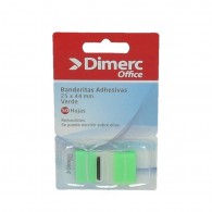 BANDERITAS ADHESIVAS   DIMERC TAPE FLAGS VERDE 50 UNIDADES