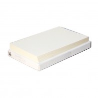 PAPEL OPALINA GOFRADA IVORY OFICIO 125 HOJAS 200 GR