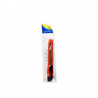 CUCHILLO CARTONERO CHICO GUIA CORTA FRENO PRESION PLASTICO