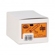CLIPS METALICO N80 REDONDO 80 MM GIGANTE 1 KG