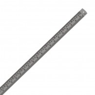 REGLA METALICA ACERO INOXIDABLE 100 CM