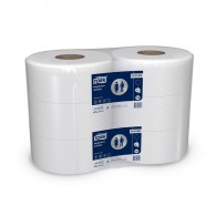 PAPEL HIGIENICO JUMBO HOJA SIMPLE 600 MT 6 ROLLOS ADVANCED