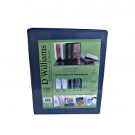 ARCHIVADOR CATALOGO OFICIO 2 AROS 1.5 AZUL