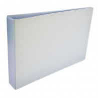 ARCHIVADOR CATALOGO DOBLE CARTA 3 AROS 1.5 BLANCO