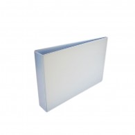ARCHIVADOR CATALOGO DOBLE CARTA 2 AROS 2.0 BLANCO