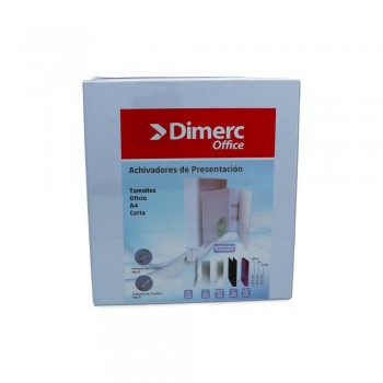 ARCHIVADOR CATALOGO A4 3 ANILLOS 2 PULGADAS BLANCO DIMERC
