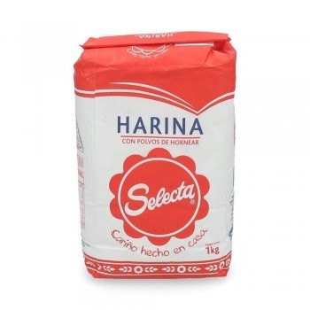 HARINA CON POLVO 1 KG SELECTA